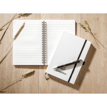 Logotrade promotional merchandise image of: Milk-Carton Wire-O Paper Notebook A5