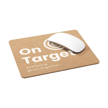 Logo trade promotional items picture of: Lisbao Cork Mousepad