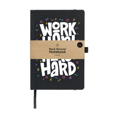 Logo trade advertising product photo of: Rock Ground Paper Notebook A5