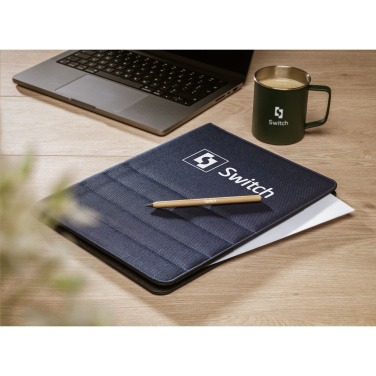 Logotrade corporate gift picture of: Quincy Portfolio RPET A4 document folder