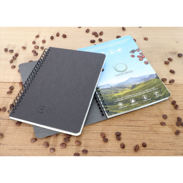 Logo trade promotional gifts picture of: Coffee Paper Notebook Wire-O A5