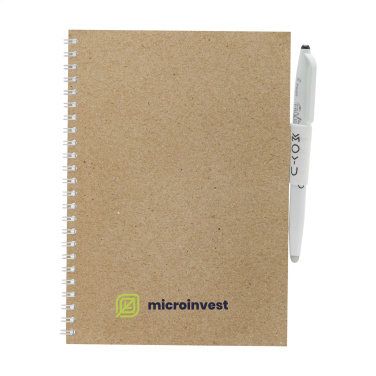 Logo trade promotional giveaways picture of: MOYU Erasable Stone Paper Notebook CraftCover 18 pages