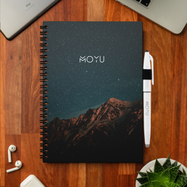 Logotrade promotional gift image of: MOYU Erasable Stone Paper Notebook Custom SoftCover