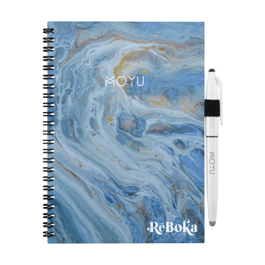 Logo trade promotional items image of: MOYU Erasable Stone Paper Notebook Custom SoftCover