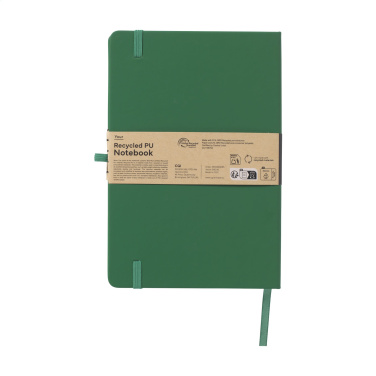 Logotrade promotional gift image of: Recycled GRS PU Paper Notebook A5