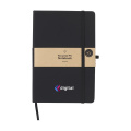 Recycled GRS PU Paper Notebook A5, black