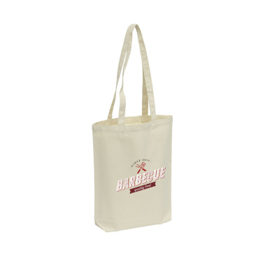 Logo trade corporate gifts image of: Canvas ShoppyBag long handles (270 g/m²)