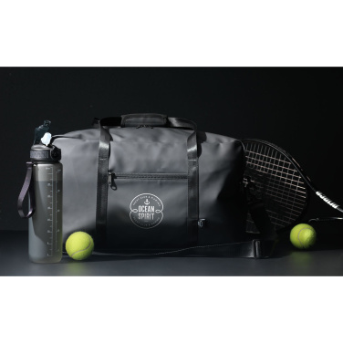 Logotrade promotional gift image of: Lennon RCS Recycled PU Sports-/Travelbag