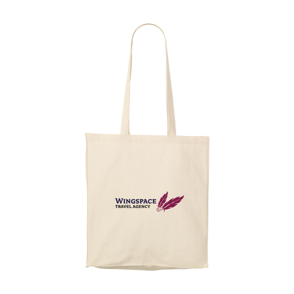 Logo trade promotional merchandise image of: Natural Square Bag (165 g/m²) cotton bag