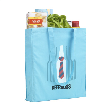 Logo trade promotional giveaway photo of: Colour Square Bag (160 g/m²) cotton bag