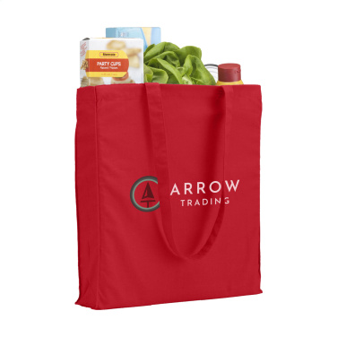 Logo trade business gift photo of: Colour Square Bag (160 g/m²) cotton bag