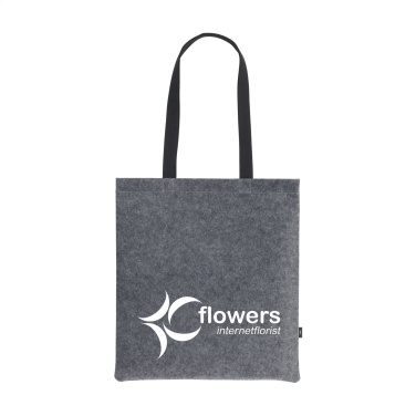 Logo trade business gifts image of: Feltro GRS RPET Shopper