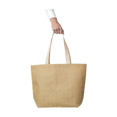 Logo trade promotional gifts picture of: Elegance Bag jute shopper