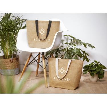 Logotrade corporate gift picture of: Elegance Bag jute shopper