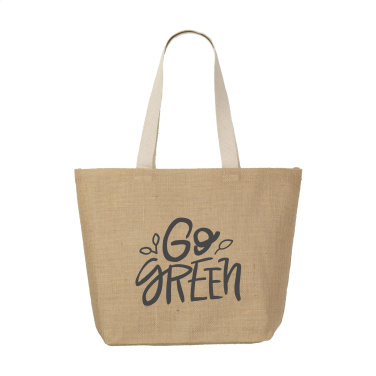 Logo trade promotional gifts picture of: Elegance Bag jute shopper