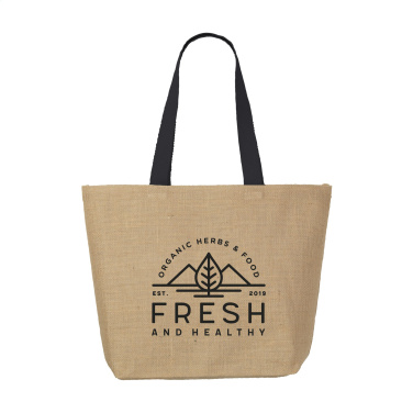 Logo trade promotional merchandise image of: Elegance Bag jute shopper