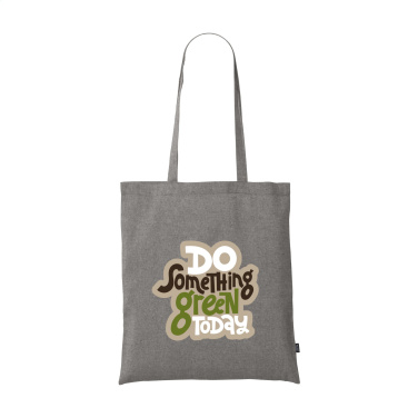 Logotrade promotional merchandise picture of: GRS Recycled Cotton Shopper (180 g/m²) bag