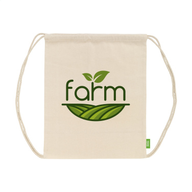 Logotrade promotional product image of: Organic Cotton GOTS Promo (140 g/m²) backpack