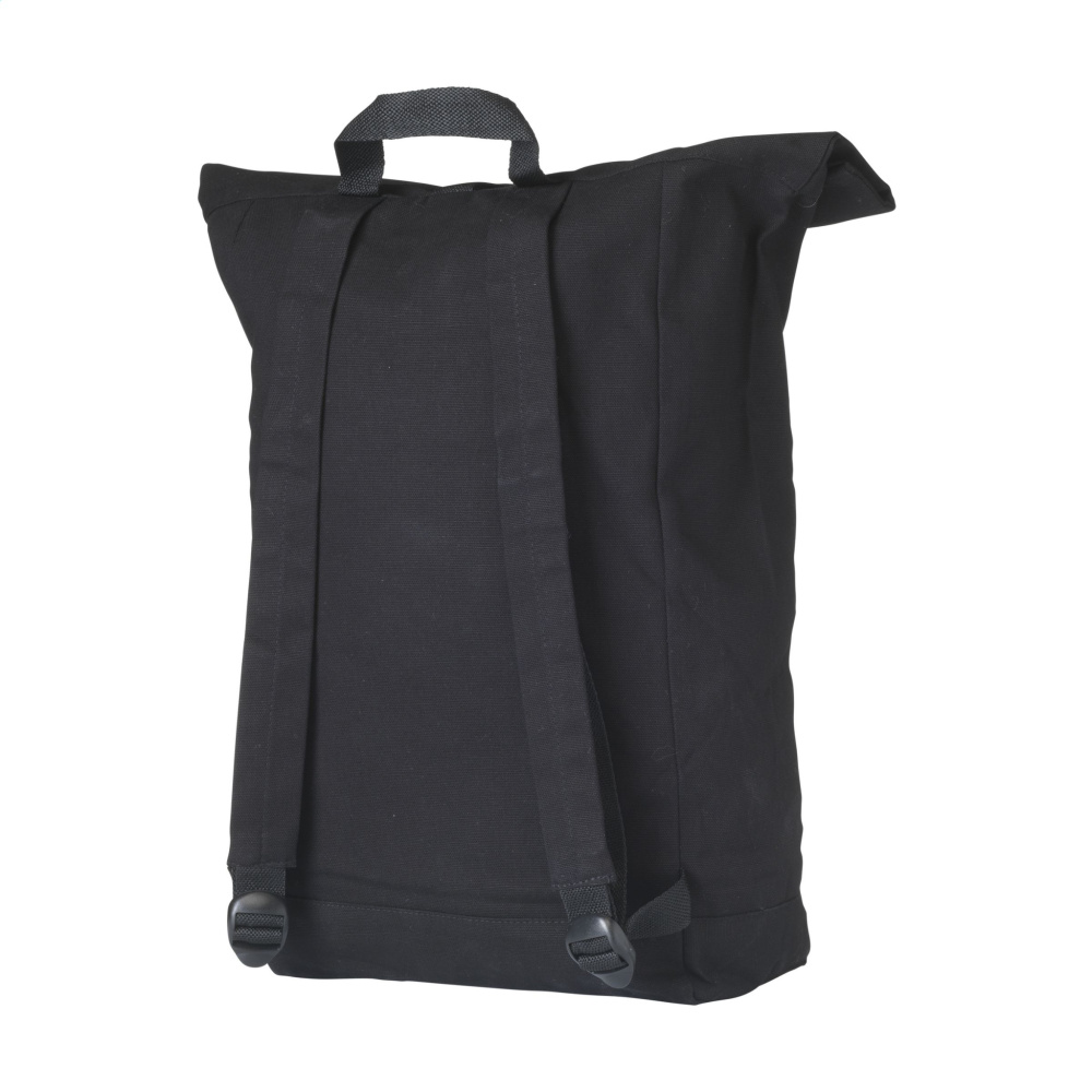 Logo trade promotional items picture of: Nolan Canvas backpack