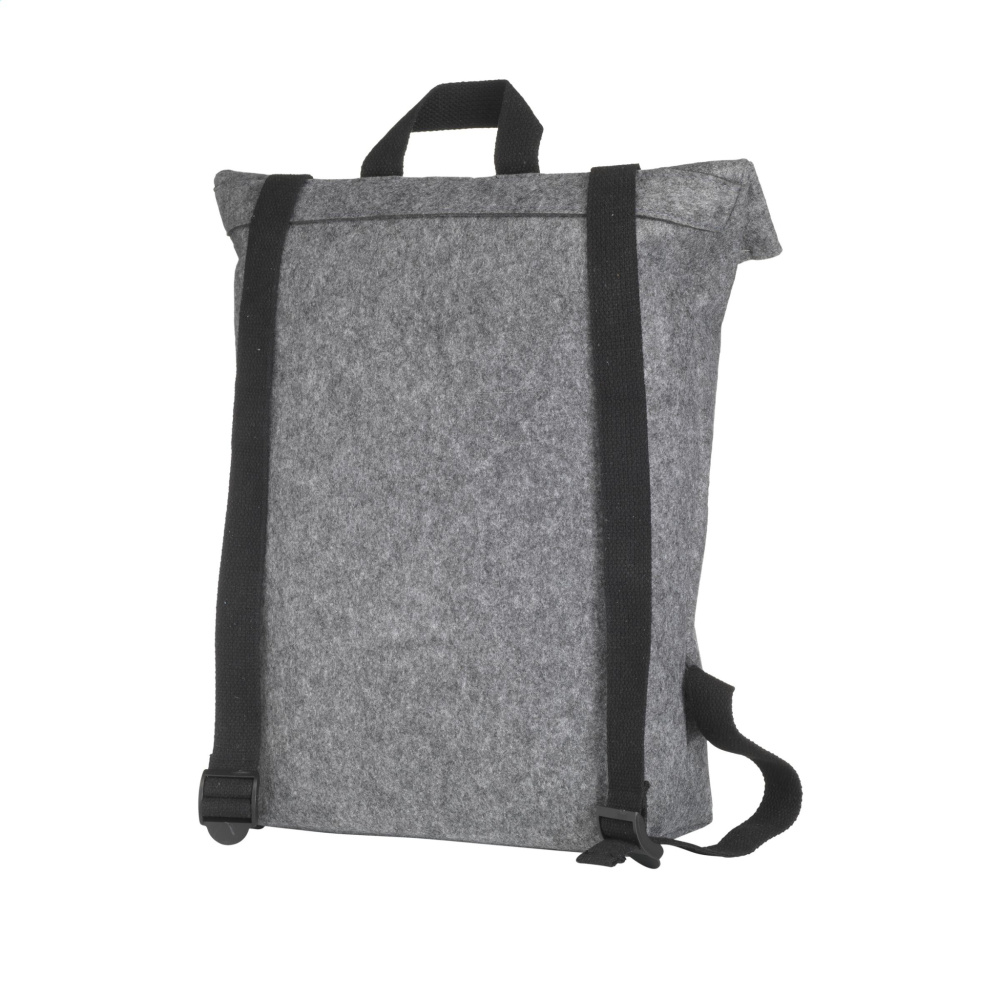 Logo trade promotional items picture of: Nolan GRS RPET Felt backpack