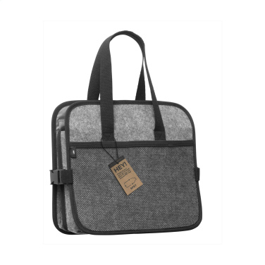 Logotrade corporate gift image of: Trunk GRS RPET Felt Organiser Cooler bag