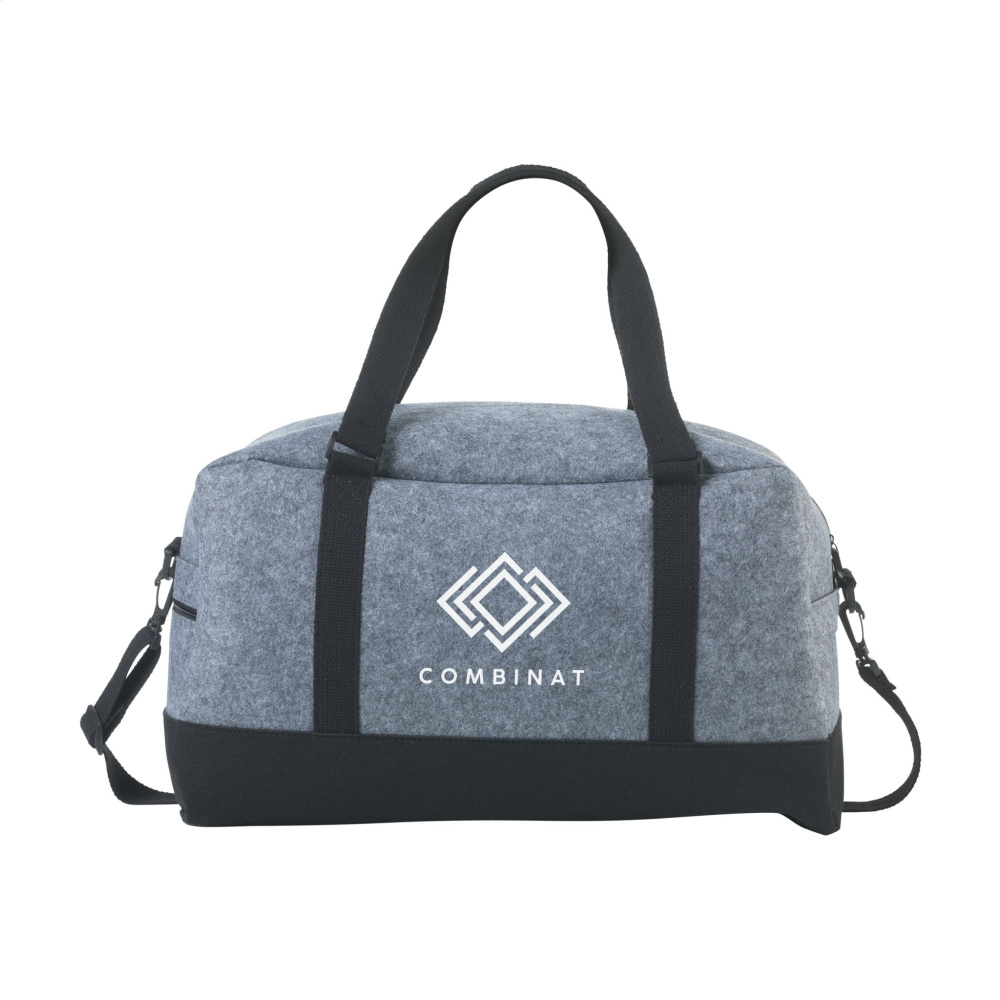 Logo trade corporate gifts picture of: Feltro GRS RPET Weekend Bag travelling bag