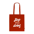 Organic Cotton Shopper (140 g/m²) bag, red