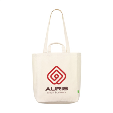 Logo trade promotional merchandise photo of: Organic Cotton Canvas Tote Bag (280 g/m²)