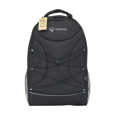 Logo trade corporate gifts picture of: Flashline GRS RPET Laptop Backpack