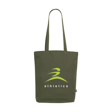 Logotrade business gift image of: GRS Recycled Canvas Bag Colour (260 g/m²)