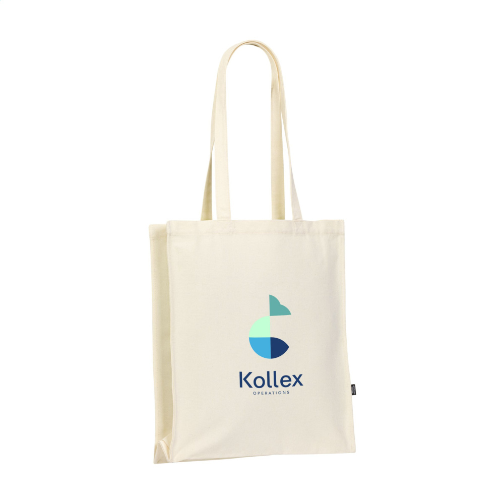 Logo trade promotional merchandise picture of: Solid Bag GRS Recycled Canvas (340 g/m²)