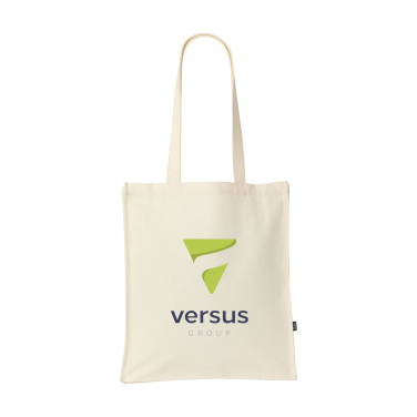 Logo trade promotional items image of: Solid Bag GRS Recycled Canvas (340 g/m²)