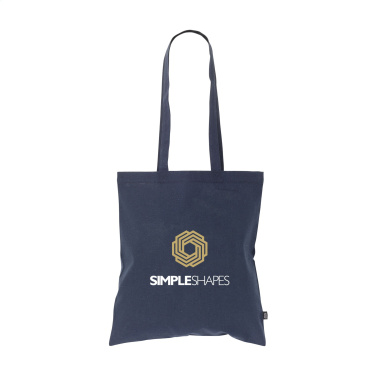 Logo trade corporate gifts picture of: Shoppy Colour Bag GRS Recycled Cotton (150 g/m²)