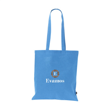 Logo trade promotional items image of: Shoppy Colour Bag GRS Recycled Cotton (150 g/m²)