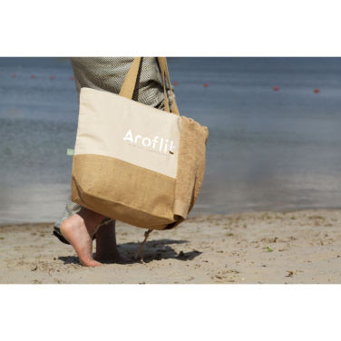 Logo trade promotional items picture of: Cancun Beachbag Organic Cotton (320 g/m²)