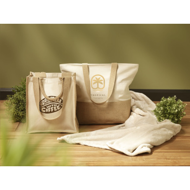 Logo trade promotional merchandise photo of: Yucatan Shopper Organic Cotton (320 g/m²)