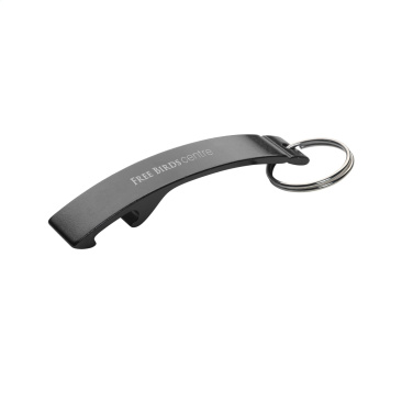 Logotrade promotional gift picture of: Alu Opener keyring