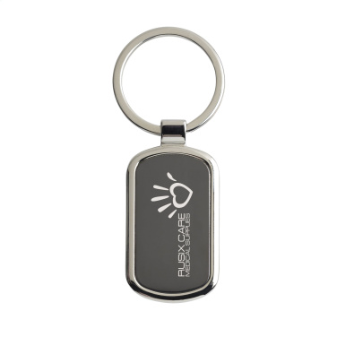 Logo trade business gift photo of: KeyTag Rectangular keyring