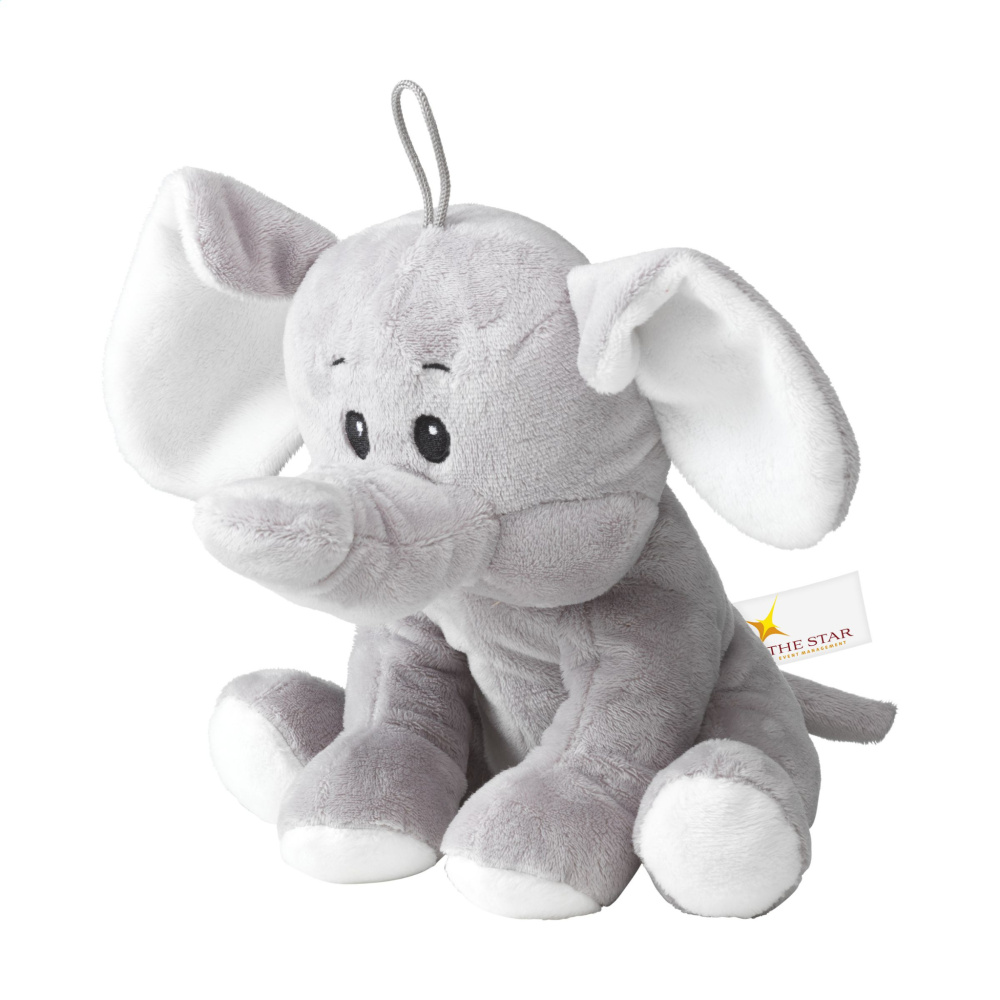 Logo trade promotional merchandise photo of: Olly plush elephant cuddly toy