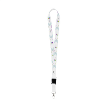 Logotrade promotional giveaway picture of: Lanyard Sublimation Buckle RPET 2 cm keycord