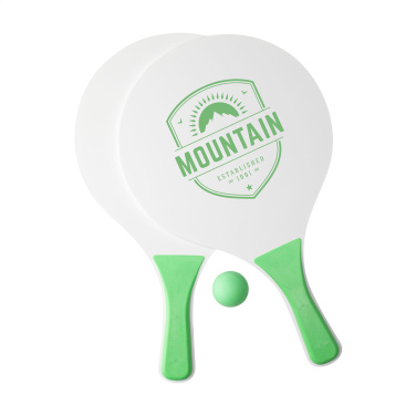 Logo trade promotional merchandise image of: BeachTennis beach game