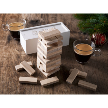 Logo trade promotional gifts picture of: Tower Game Deluxe X-Mas