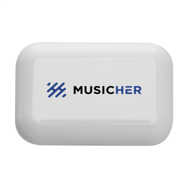 Logotrade promotional item image of: Sensi TWS Wireless Earbuds in Charging Case