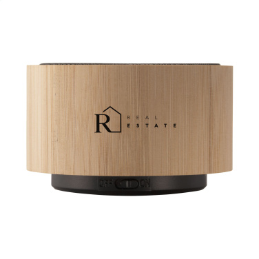 Logotrade promotional merchandise image of: Wave Bamboo Wireless Speaker