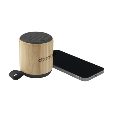 Logotrade promotional gift picture of: Timor Bamboo Wireless Speaker