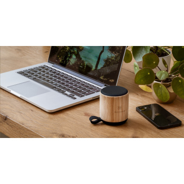 Logotrade corporate gifts photo of: Timor Bamboo Wireless Speaker