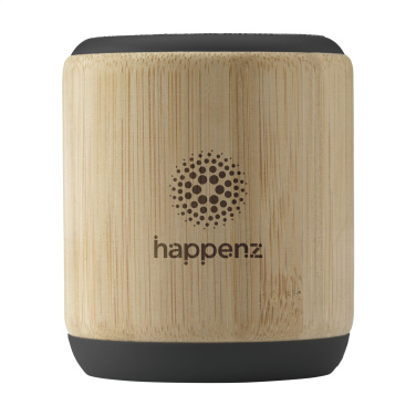 Logo trade promotional merchandise picture of: Timor Bamboo Wireless Speaker