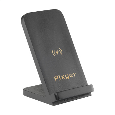 Logo trade corporate gifts image of: Baloo Wireless Charger Stand 15W