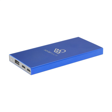 Logo trade promotional item photo of: Tecco GRS Recycled Alu Powerbank 5000 external charger