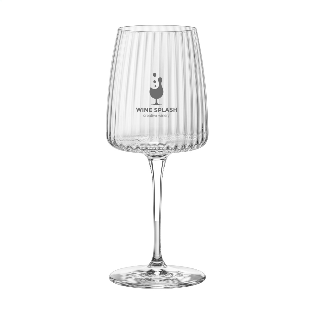 Logo trade promotional merchandise picture of: Ribbio Wine Glass 370 ml